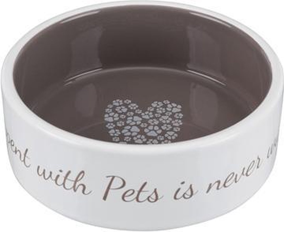 - 300 ml, Ø 12 cm - Trixie Pet's Home Keramische Voerbak
