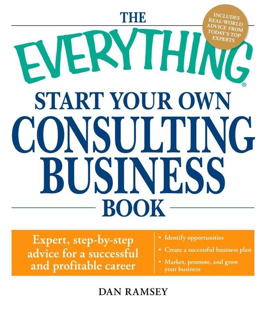 The Everything Start Your Own Consulting Business Book - cover