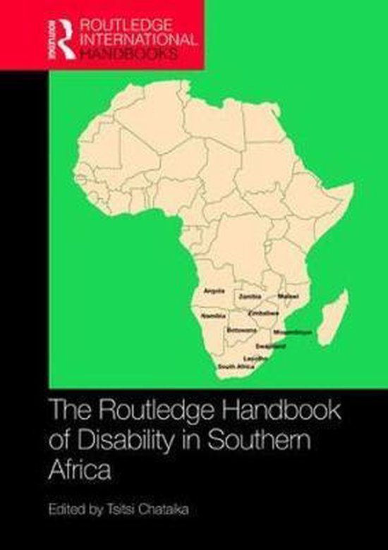 The Routledge Handbook of Disability in Southern Africa - cover