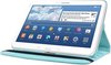 Geschikt voor Samsung galaxy tab E 9.6 hoesje 360� draaibare case turquoise