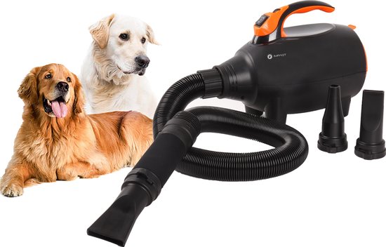Hondenfohn - Honden Fohn - Dierenborstel- Waterblazer hond - 2200W Incl. warmte motor