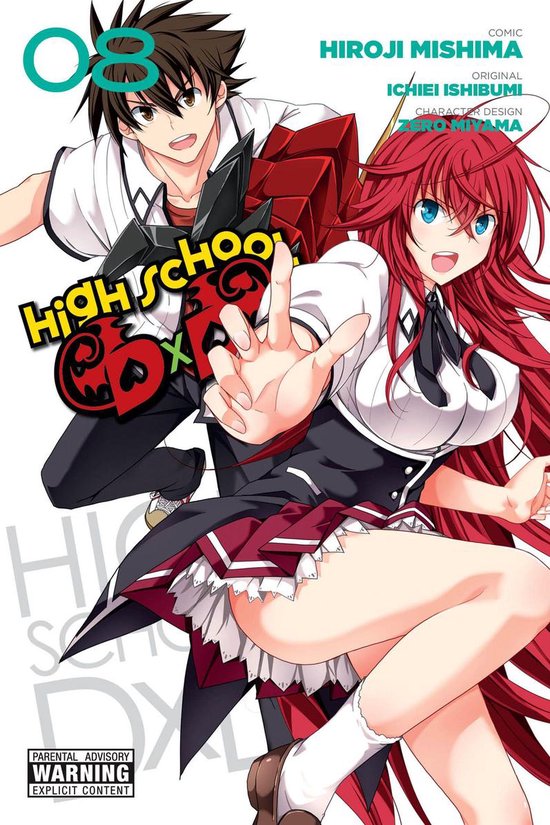High School DxD 8 - High School DxD, Vol. 8 - cover