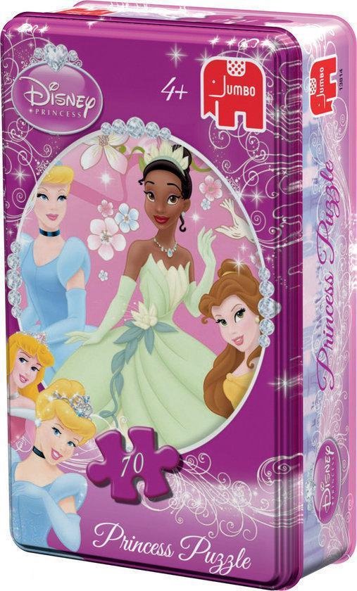 Jumbo Disney Princess - Tinbox Puzzel - 70 stukjes | bol.com
