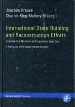 International State Building and Reconstruction Efforts