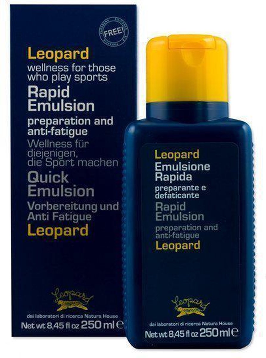 Goedkoopste Leopard -Sport-Rapid Emulsion- 250 ml.