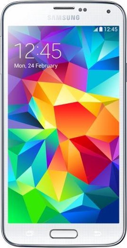 Il Ik heb een contract gemaakt Vouwen Samsung Galaxy S5 - 16GB - Wit | bol.com
