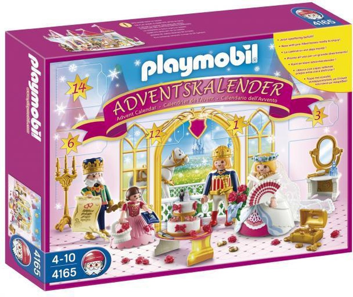 PLAYMOBIL Adventskalender Prinsessenhuwelijk - 4165 | bol.com