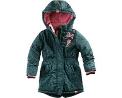 Z8 Meisjes winterjas donker groen Margo bol
