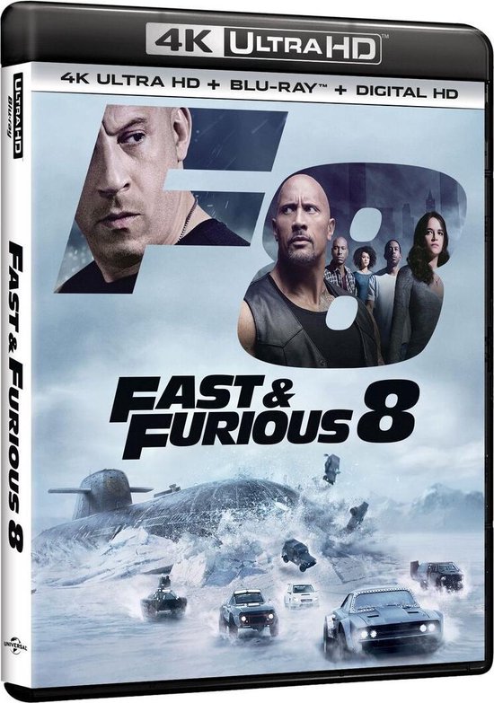 Fast & Furious 8 (4K Ultra HD Blu-ray)