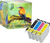 Ink Hero - 4 Pack - Inktcartridge / Alternatief voor de Epson Stylus Photo R240 Stylus Photo R245 Stylus Photo RX420 Stylus Photo RX425 Stylus Photo RX520