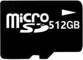 Micro SD Card 512GB Class 10 met SDHC Adapter voor Smartphone, Tablet, Digitale Camera