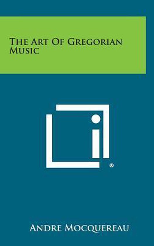 The Art of Gregorian Music - cover