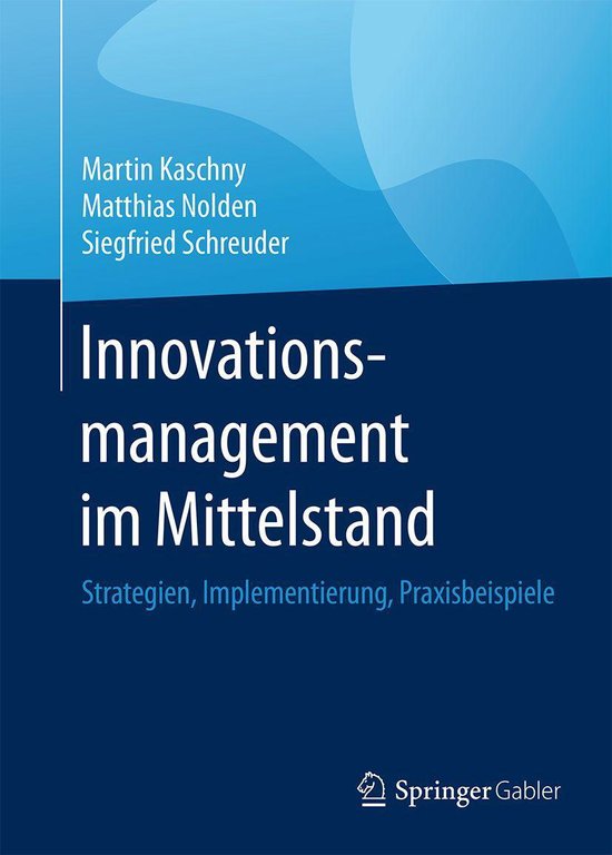 Business and Economics (German Language) - Innovationsmanage ... - cover