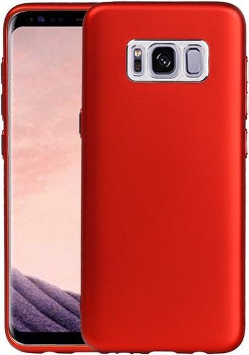 BestCases.nl Samsung Galaxy S8+ Plus Design TPU back case hoesje Rood