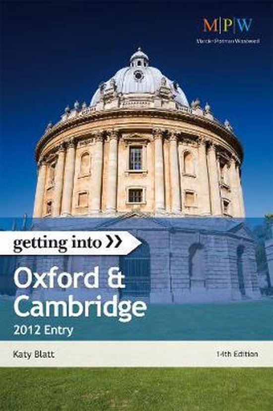 Getting Into Oxford & Cambridge 2012 Entry - cover