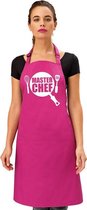 Master Chef keukenschort roze dames