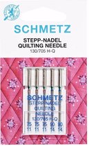 Schmetz Quilting 5 naalden 75-11 - 90-14