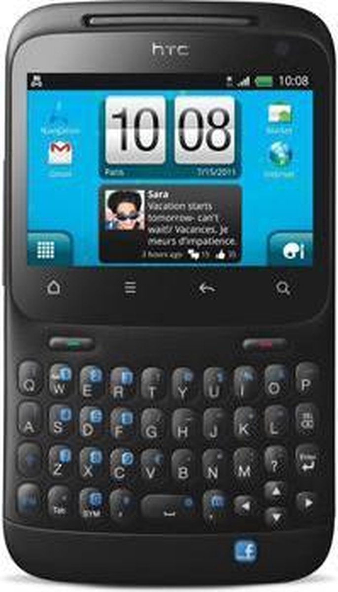 HTC ChaCha - Zwart | bol.com