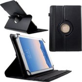 360 Rotating Book Case Universele Tablethoes - Geschikt voor Archos 101 Platinum - Zwart
