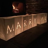 Huwelijksaanzoek Candlebags Marry Me?
