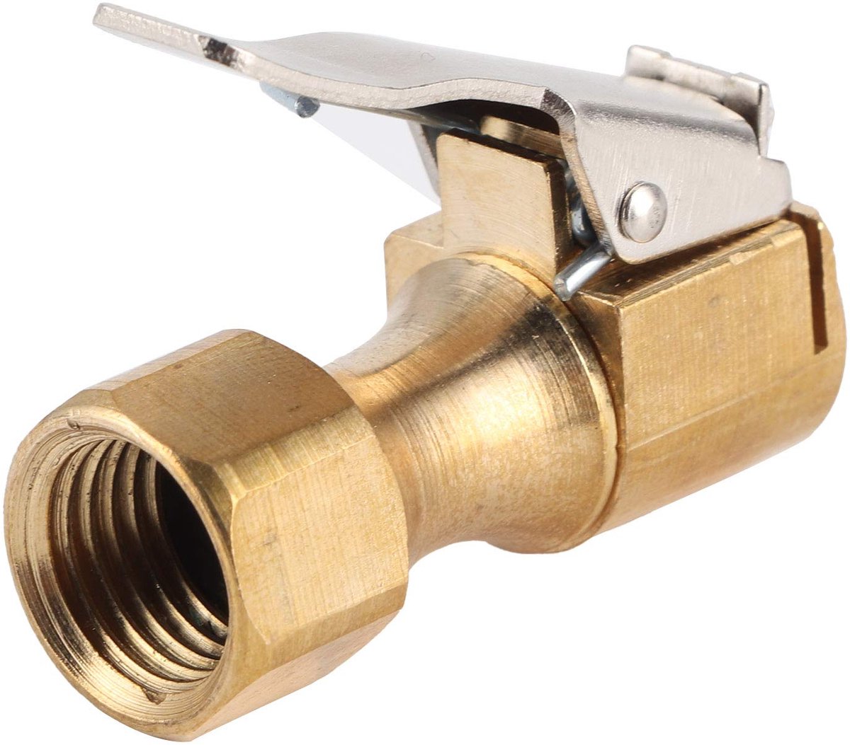 Tire Inflator Connector, Universal Tire Inflator Air Clamp for Tire Inflator