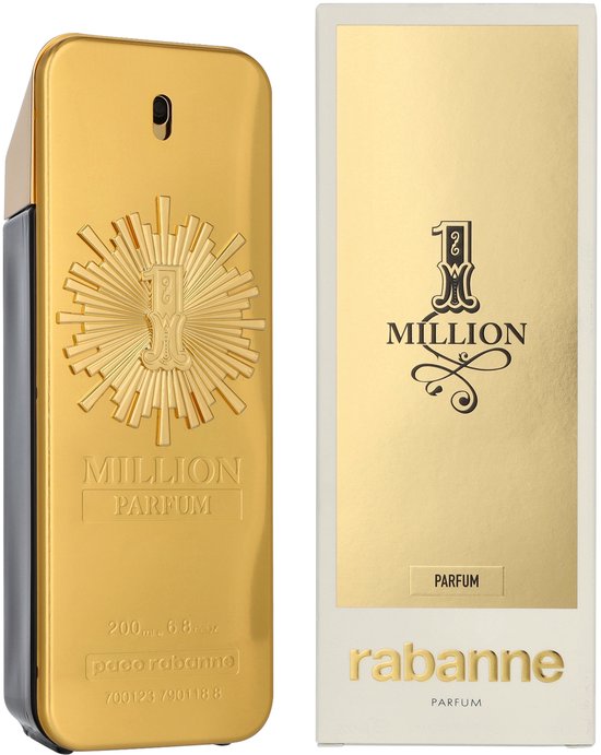 Paco Rabanne 1 Million 200 ml - Parfum Spray - Voor Heren