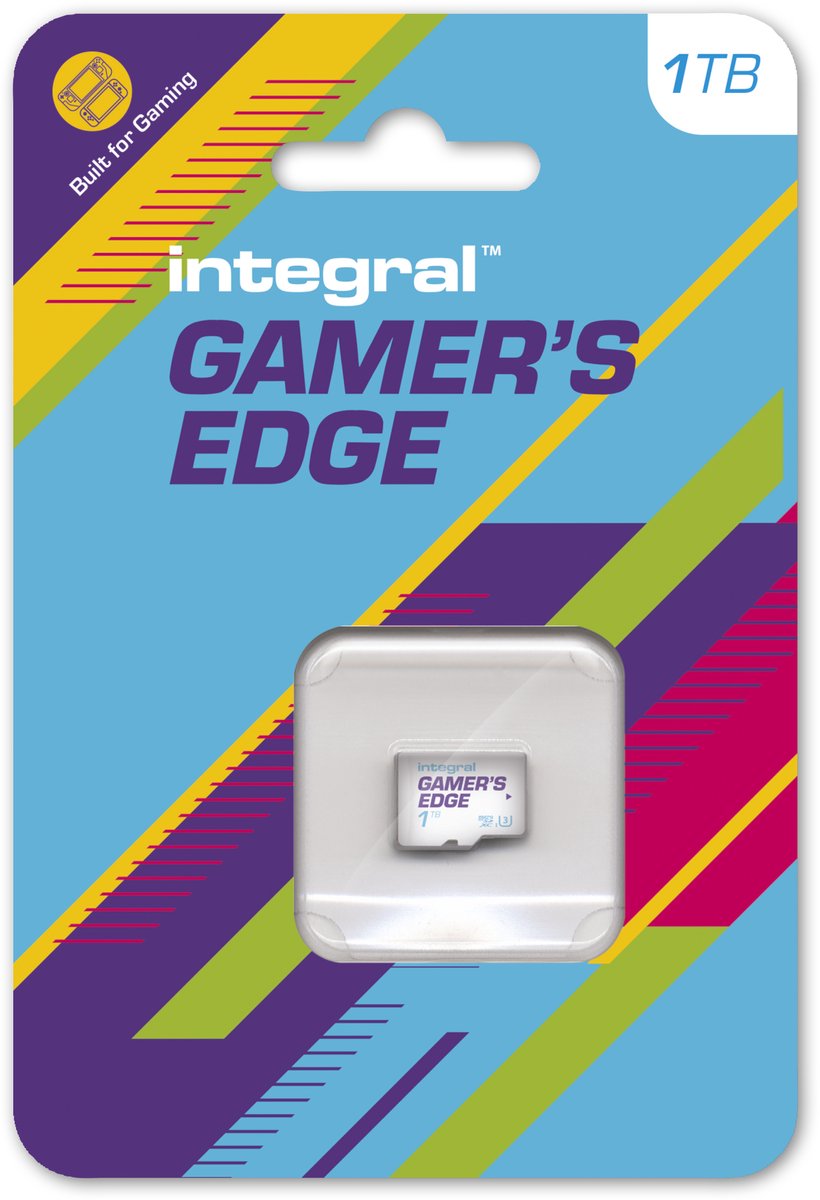 Integral Gamer's Edge microSDXC Card 1TB V30 - class 10 - for Nintendo Switch