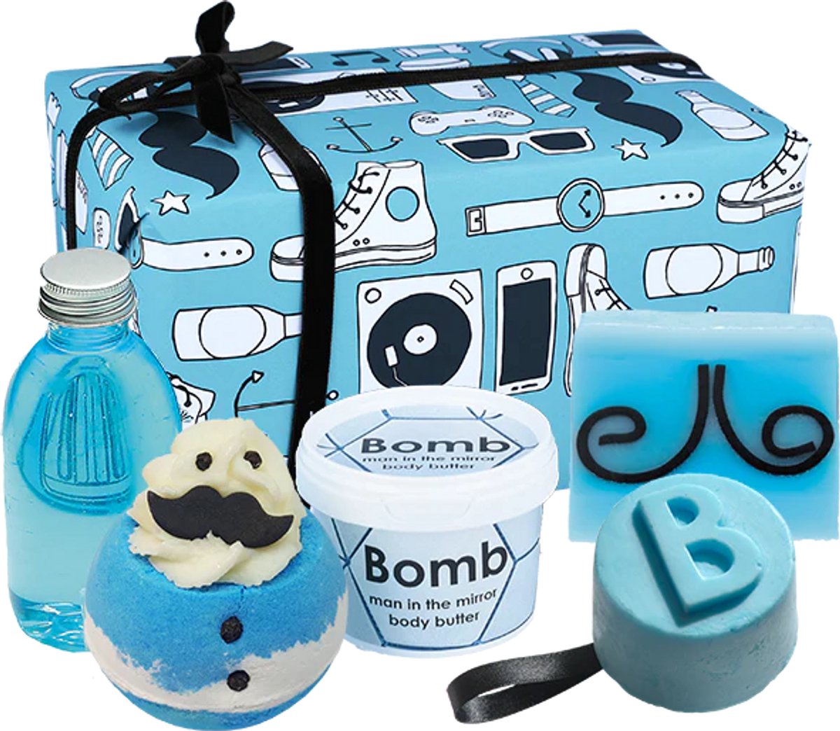 Bomb Cosmetics - New Age Hipster - Geschenkset Badproducten - Handgegoten Zeep - Bath Bombs - En Meer!