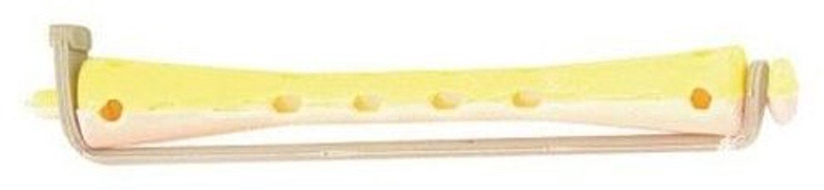 Sibel Permanentkruller Lang 12st Geel Rose 7mm
