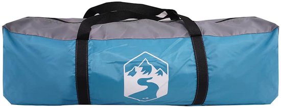 vidaXL - Kampeertent - 6-persoons - waterdicht - blauw van Vidaxl — afbeelding 4