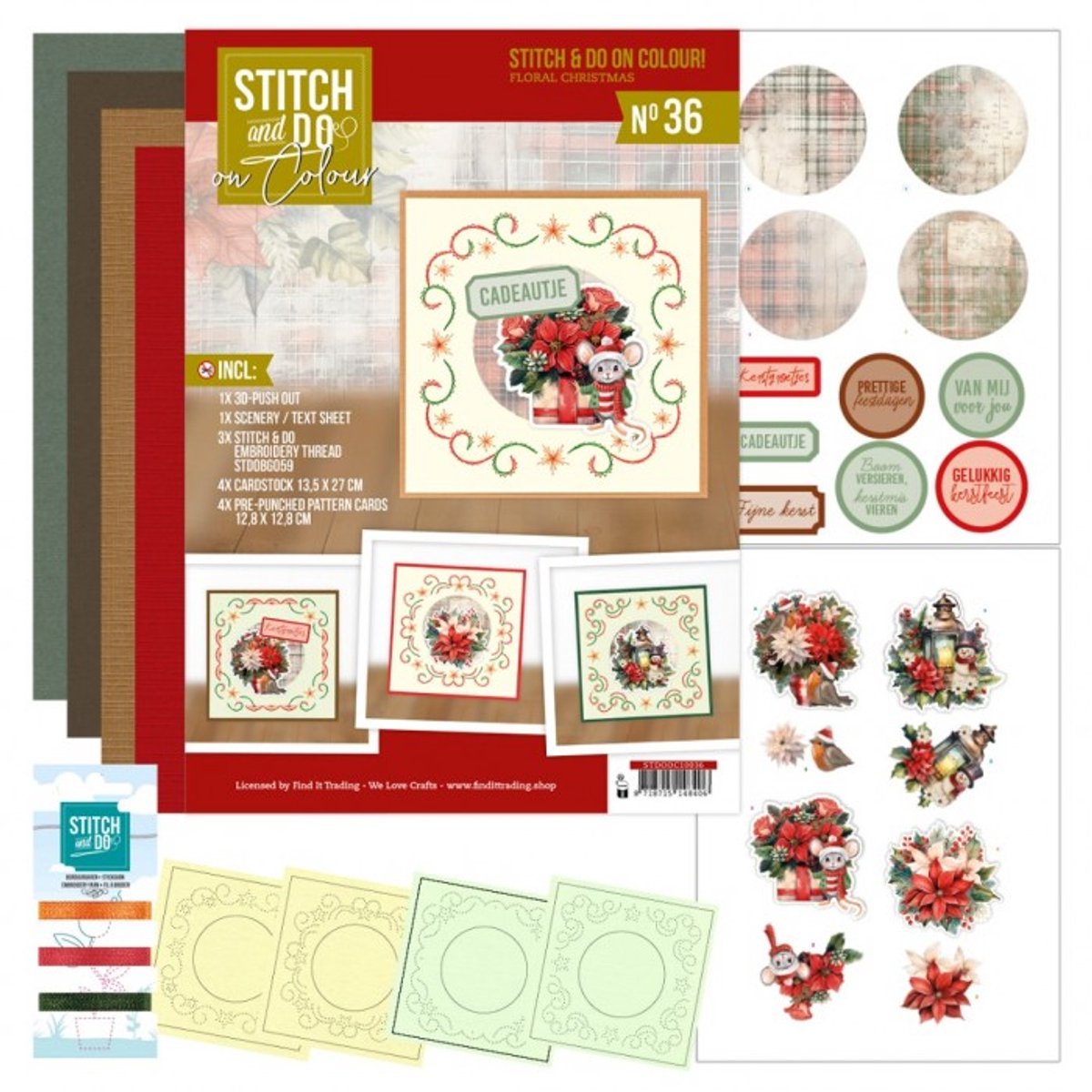 Stitch and do on Colour 36 - Floral Christmas