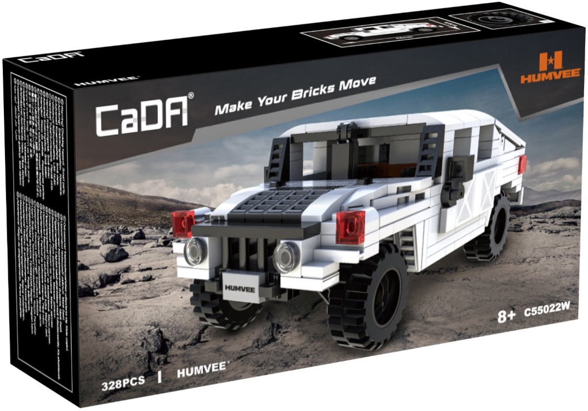 CADA Humvee off-road truck 1:24 - C55022W - - ONESIZE