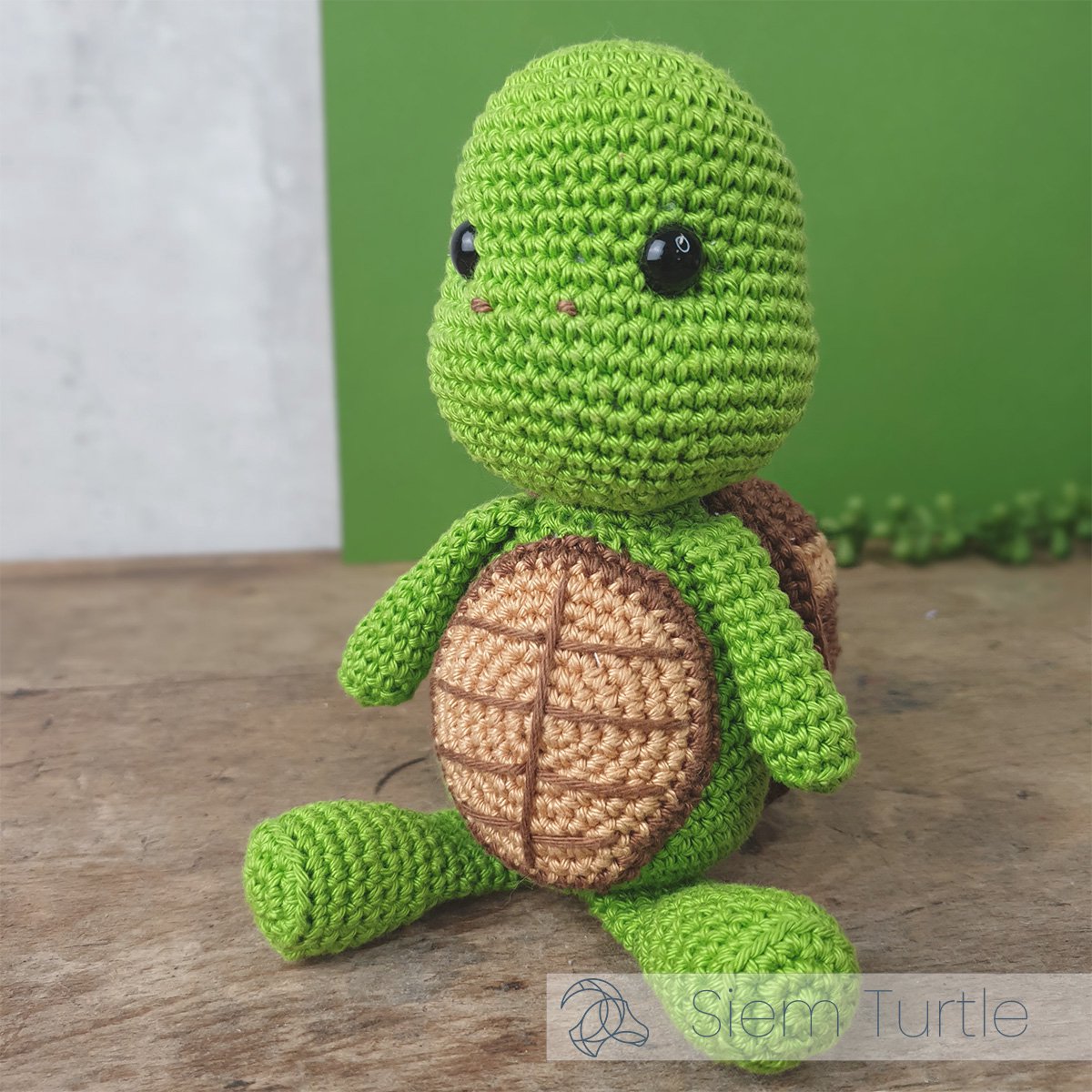 Siem Schildpad haken (haakpakket) — afbeelding 4