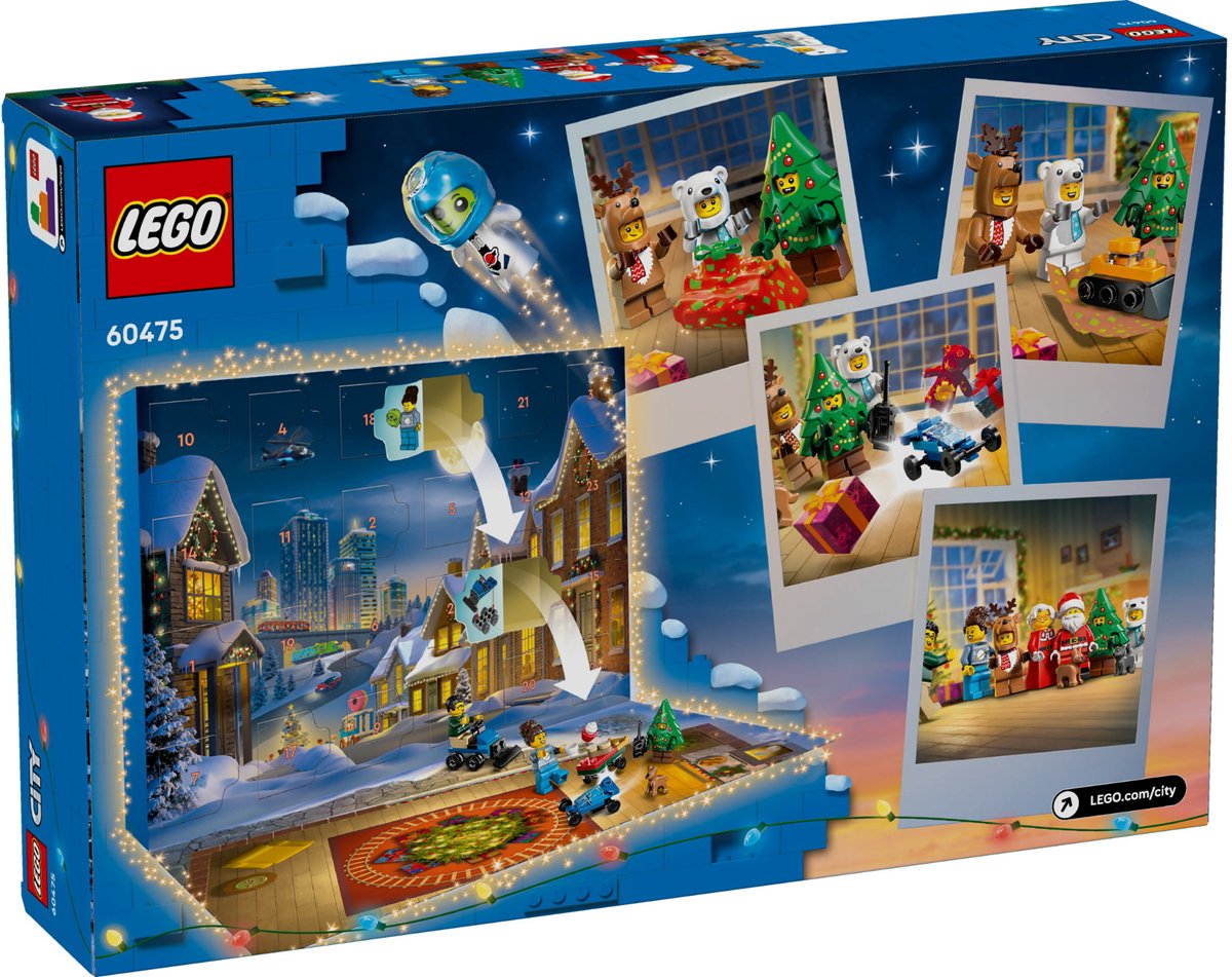 LEGO City Adventskalender 2025 - Cadeau voor Kinderen - 60475 — afbeelding 16