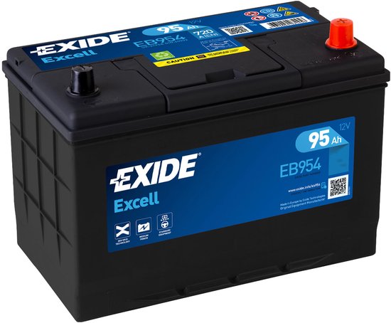 Exide Technologies EB954 Excell 12V 95Ah Zuur