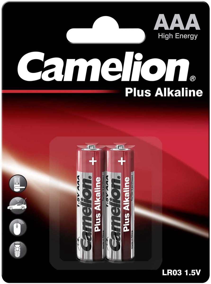 Camelion AAA Batterij LR03-BP2 2stuk(s) 1.5 1.25Ah