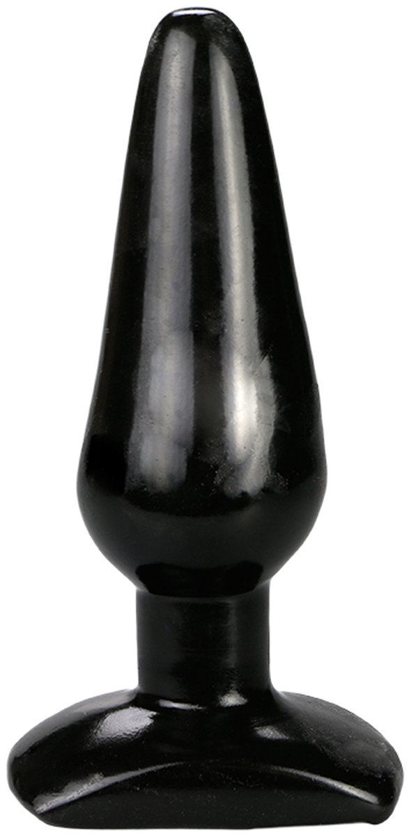 Being Fetish – Anaal Plug – Zwart – 13,5 x 4 cm