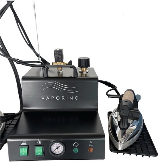 Battistella vaporino inox maxi Black stoomstrijkijzer 2.8liter model