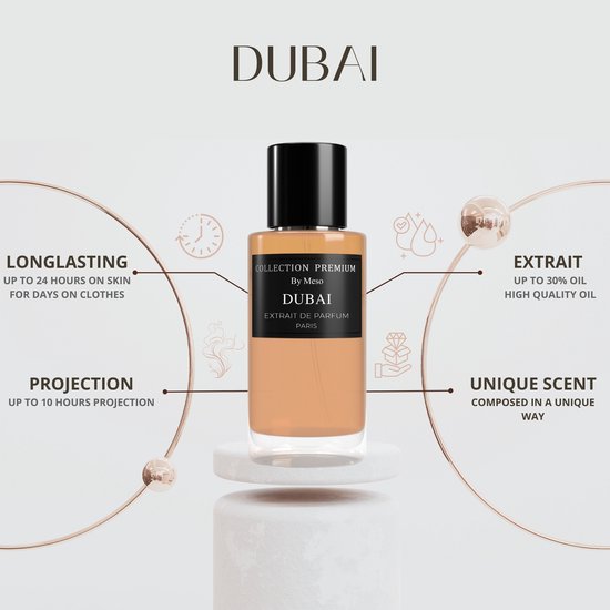 Collection Premium Paris - Dulcinée - Extrait de Parfum - 50 ML - Femme