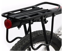 Bagagedrager verbreder - Fiets bagagedrager - Achterdrager verbreding - Fietsaccessoires - Extra breed - Transportrek - Fietstassen - Boodschappen - Vakantie - E-bike