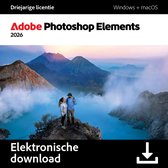 Adobe Photoshop Elements 2026 - Foto's Bewerken - 3 Jaar Licentie - AI - Windows/Mac - Download