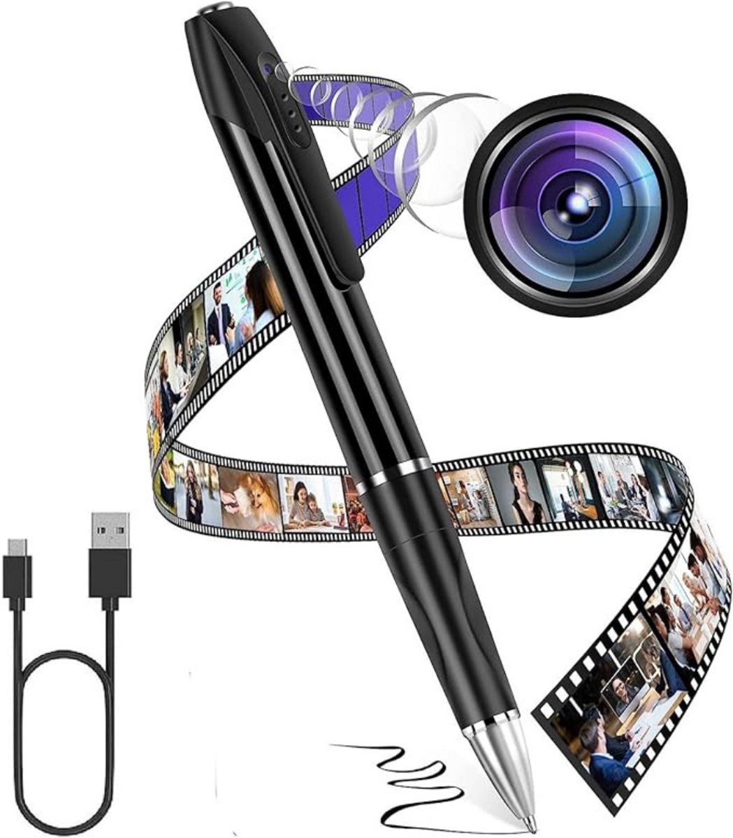 Lexium Verborgen Camera - Spionage Camera - Geheime Camera - Spy Camera - Spycamera - Spion Camera - Verborgen Mini Camera - Spy Camera Mini - Afluisteren - Afluisterapparatuur