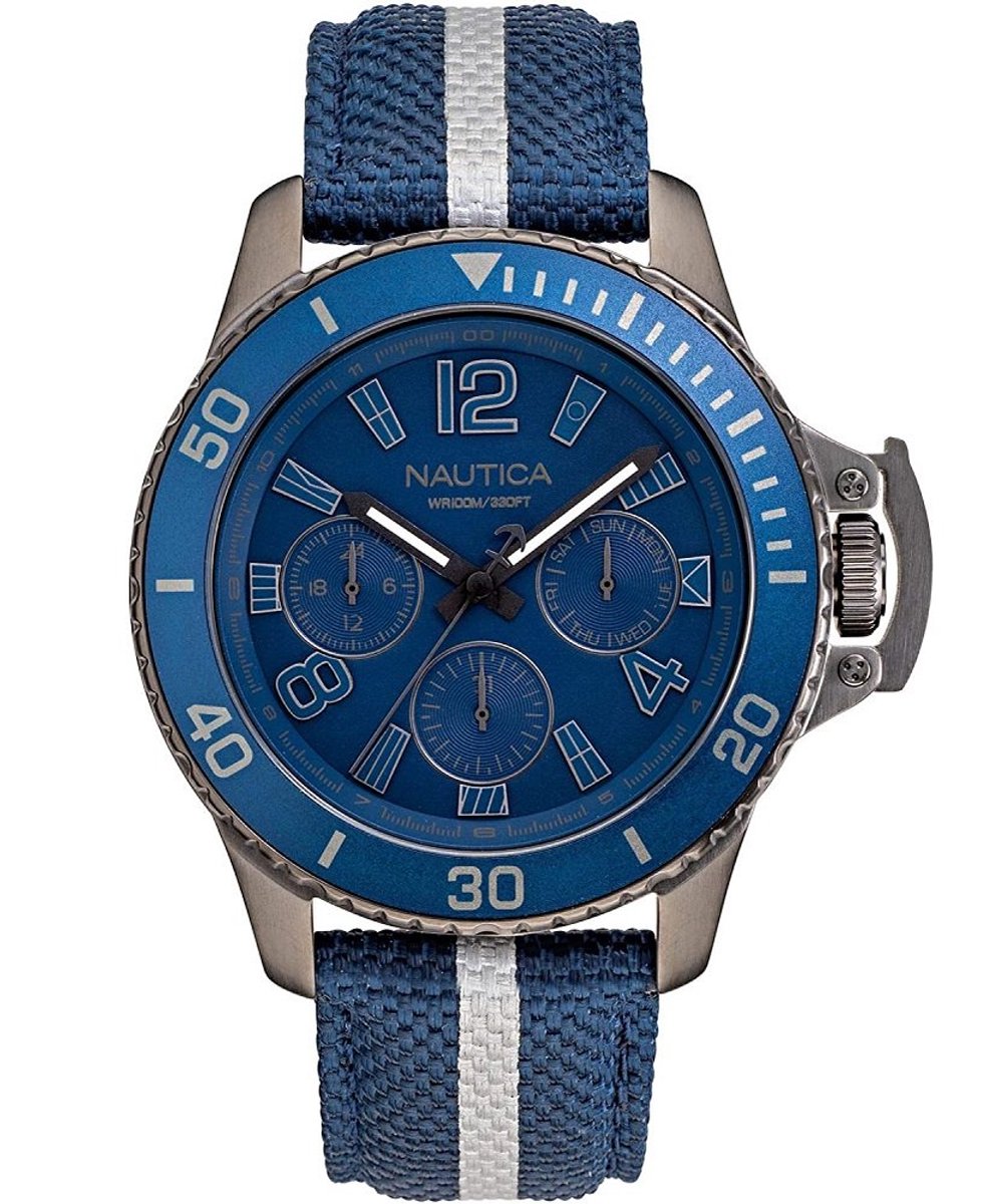 Nautica Bayside NAPBSF919 mannen horloge