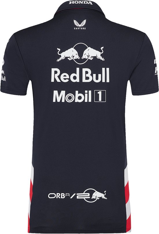 Dames - USA Replica Team Polo 2024 - Red Bull Racing S - Max Verstappen — afbeelding 3