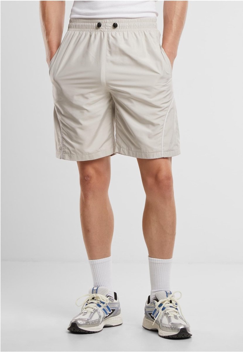 Urban Classics Piped Panel Korte broek Grijs