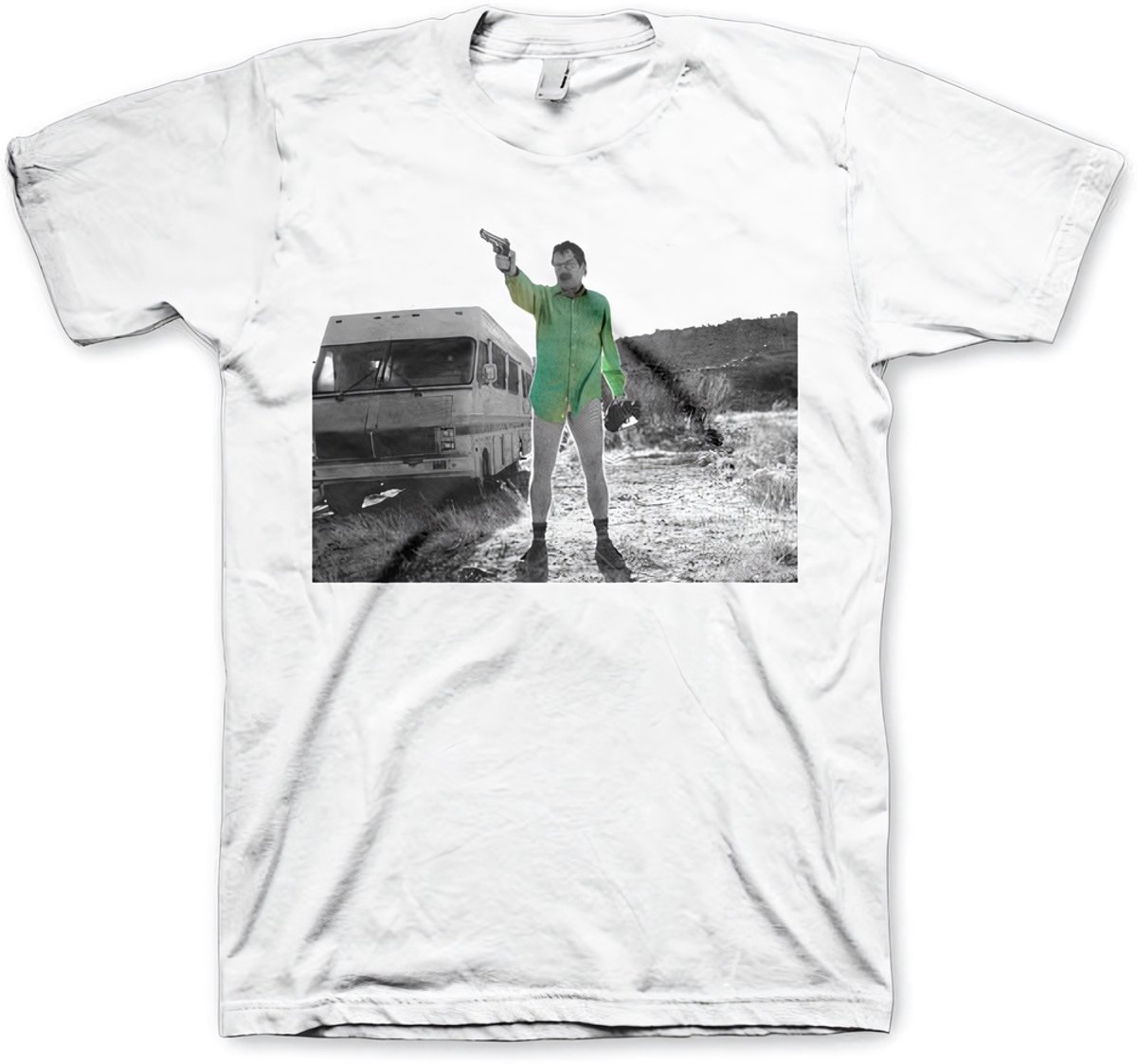 Breaking Bad Walter White Duotone Big Tall T-shirt SP-1-BB017-H54-8