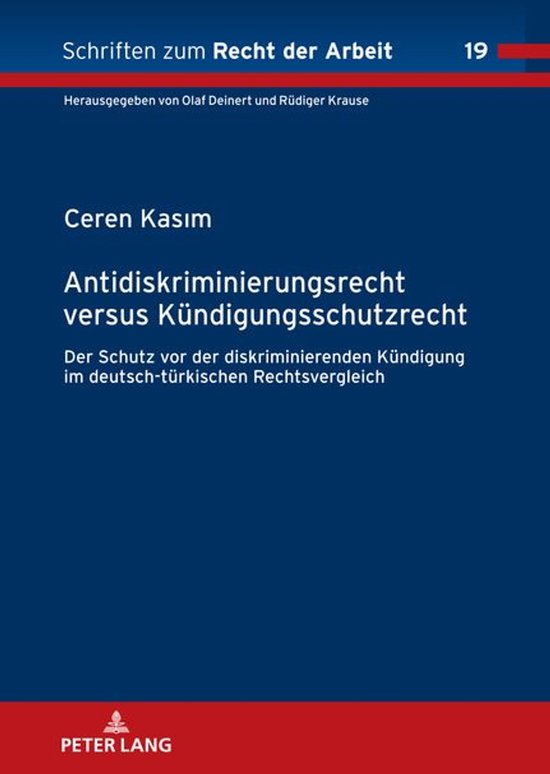 Schriften zum Recht der Arbeit 19 - Antidiskriminierungsrech ... - cover