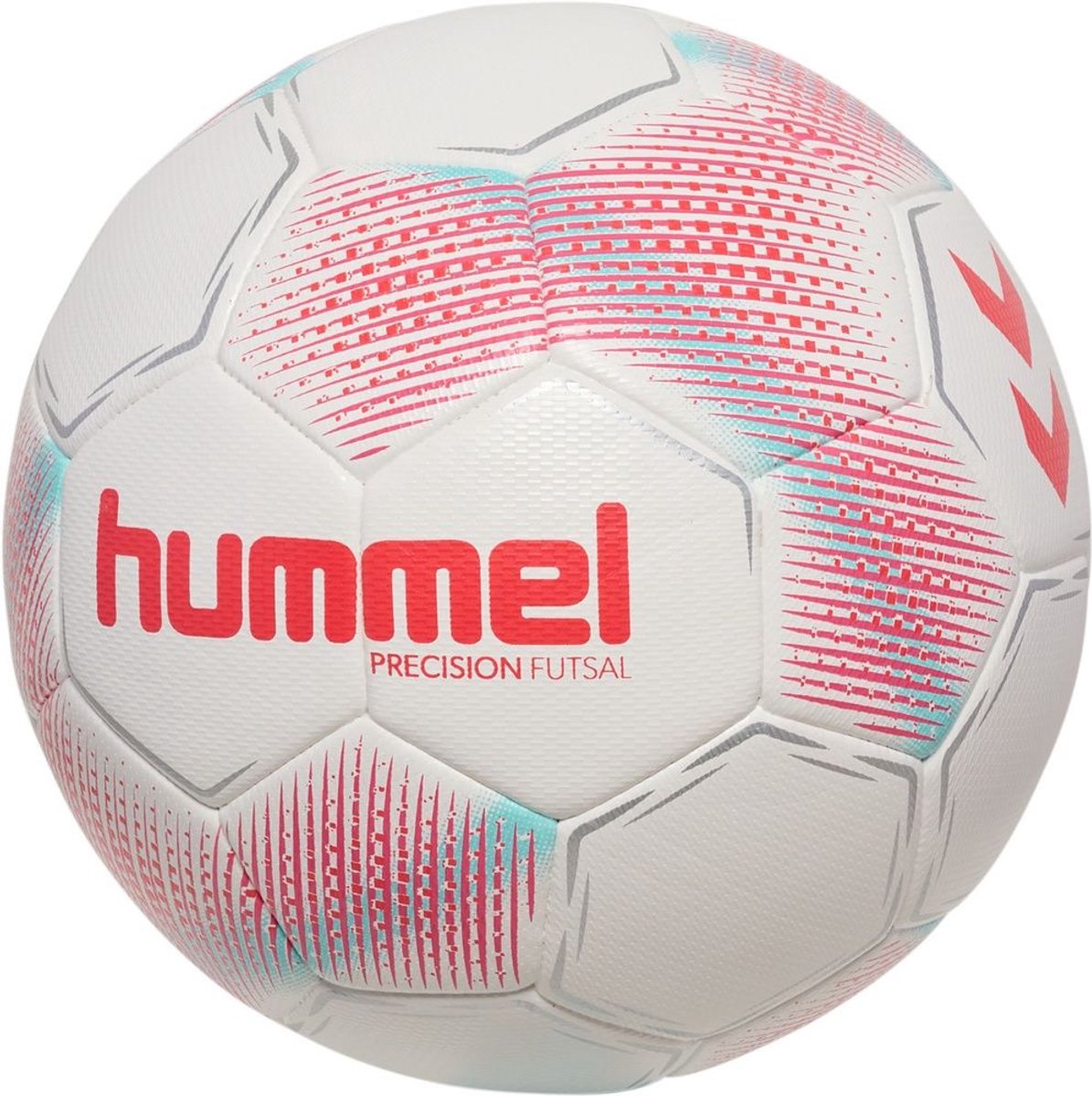 Hummel Fußbälle Hmlprecision Futsal White/Pink/Turquoise-3