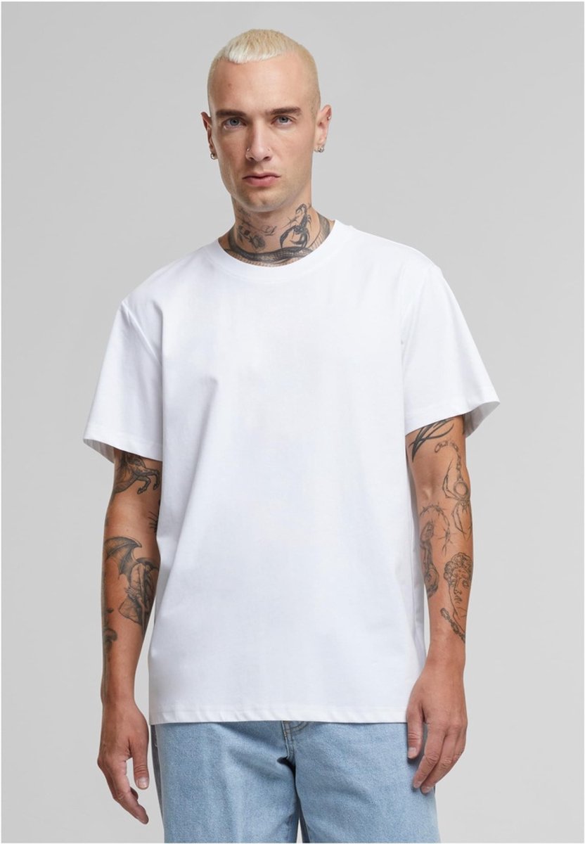 Urban Classics Sorona Regular Heren T-shirt 5XL Wit