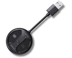 Transmetteur Audio Bluetooth 5.4 DrPhone WaveCast – USB Plug & Play – Portée 50 m – Latence Ultra faible – Connexion 1 à 2 appareils – Compatible TV, PC, ordinateur portable, Switch et PS5 – Zwart